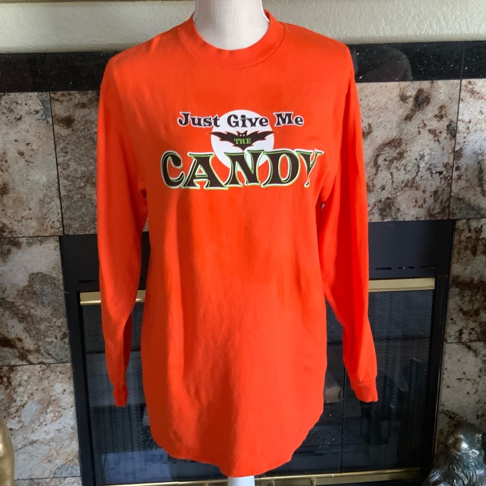 Halloween Long sleeve 100% cotton T shirt